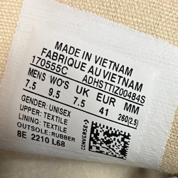 Converse Women's Gray Sneakers - Picture 10 of 11